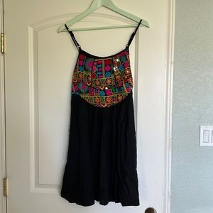 Unique embroidered dress!